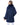 Reversible Rabbit Coat with Fox Trim - 4