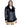 Chaqueta de cuero con cuello camisero, puños y bajos de cordero en BLACK, imagen 1