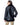 Chaqueta de cuero con cuello camisero, puños y bajos de cordero en BLACK, imagen 3
