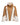 Chaqueta de cuero con cuello de solapa, inserciones delanteras y puños de cordero merino en WHITE/CARAMEL, imagen 5