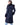Abrigo de cordero doblefaz con cuello chal en NAVY/BLACK, imagen 3