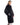 Shearling Coat with Leather Pocket Trim - 2