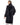 Shearling Coat with Leather Pocket Trim - 3