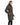 Chaquetón de cordero merino con cuello solapa y cinturón en LEOPARD, imagen 2