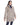Chaqueta de visón con cuello tira e inserciones de rex en horizontal reversible en SILVER BLUE/GREY, imagen 1