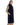 Chaleco reversible de cordero merino con cuello alto en BLACK, imagen 2