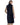Chaleco reversible de cordero merino con cuello alto en BLACK, imagen 3