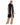 Chaleco reversible de cordero merino con cuello alto en BLACK, imagen 4