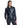 Buttoned Leather Bomber