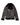 Chaqueta de cordero napado con cremallera cruzada en DARK CHOCOLATE, imagen 6