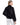 Chaqueta de visón (retales) con cuello tira y elástico en el puño en BLACK, imagen 3