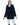 Chaquetón de rex rasado con capucha en NAVY BLUE, imagen 1