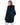 Chaquetón de rex rasado con capucha en NAVY BLUE, imagen 3