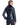 Chaqueta de pitón con cuello solapa desmontable de visón y cremallera en BLACK, imagen 3