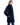 Abrigo reversible de visón despinzado con cuello alto y puños de visón en DARK BLUE, imagen 2