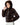 Chaqueta de visón horizontal con capucha y cremallera RUBI/M/H-05|MAHOGANY - vista 2