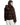 Chaqueta de visón horizontal con capucha y cremallera RUBI/M/H-05|MAHOGANY - vista 3