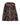 Chaqueta de retales de visón con capucha y cremallera en ZEBRA BROWN, imagen 5