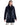 Abrigo de cordero reversible en horizontal con cuello alto en BLACK, imagen 1