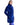 Abrigo de cordero reversible con cuello alto en ELECTRIC BLUE, imagen 2