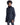Chaquetón de cordero merino con cuello alto en BLACK/DARK BROWN, imagen 1