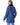Chaquetón de cordero merino con cuello alto en NAVY/NAVY, imagen 3
