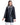 Chaquetón de piel de cuero con cuello de zorro