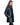 Chaquetón de cuero con cuello camisero de cordero en BLACK, imagen 2