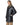 Chaquetón de cuero acolchado con cuello camisero de cordero toscana SL45-42|BROWN/MONTANA - vista 2
