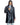 Abrigo de piel oversize con bolsillos solapa