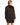 Chaquetón reversible de retales de rex teñido, sin cuello en MAHOGANY/BLACK, imagen 4