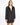 Chaquetón reversible de retales de rex teñido, sin cuello en MAHOGANY/BLACK, imagen 5