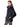 Chaqueta reversible de visón con rex tireado, cuello alto en PURPLE/BLACK, imagen 2