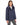 Chaqueta reversible de visón con rex tireado, cuello alto en PURPLE/BLACK, imagen 5
